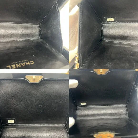 Chanel 2017 Black Plexiglass Gold Hardware Gift Box Minaudiere Clutch - Picture 12 of 12